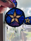 2.5” Upcycled Star Suncatcher Medallion