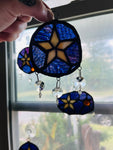 2.5” Upcycled Star Suncatcher Medallion