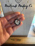 Upcycled China Rose Necklace