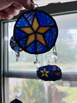 3.5” Upcycled Star Suncatcher Medallion