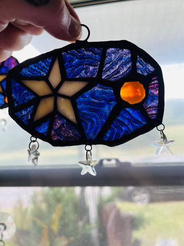 Upcycled Star Suncatcher