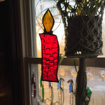 Candle Suncatcher Ornament